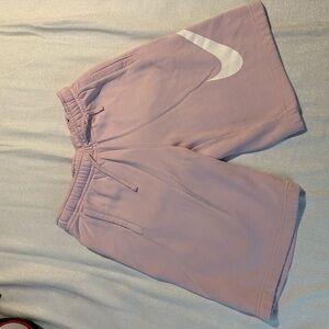 Nike Light Pink Athletic Shorts